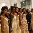 The fashion show took place less than two weeks since the Abu Dhabi Formula One Grand Prix on Yas Island.